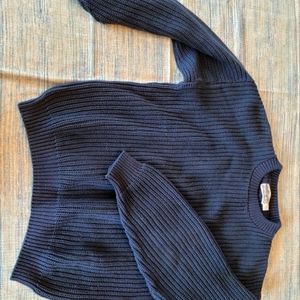 Cotton whaler sweater